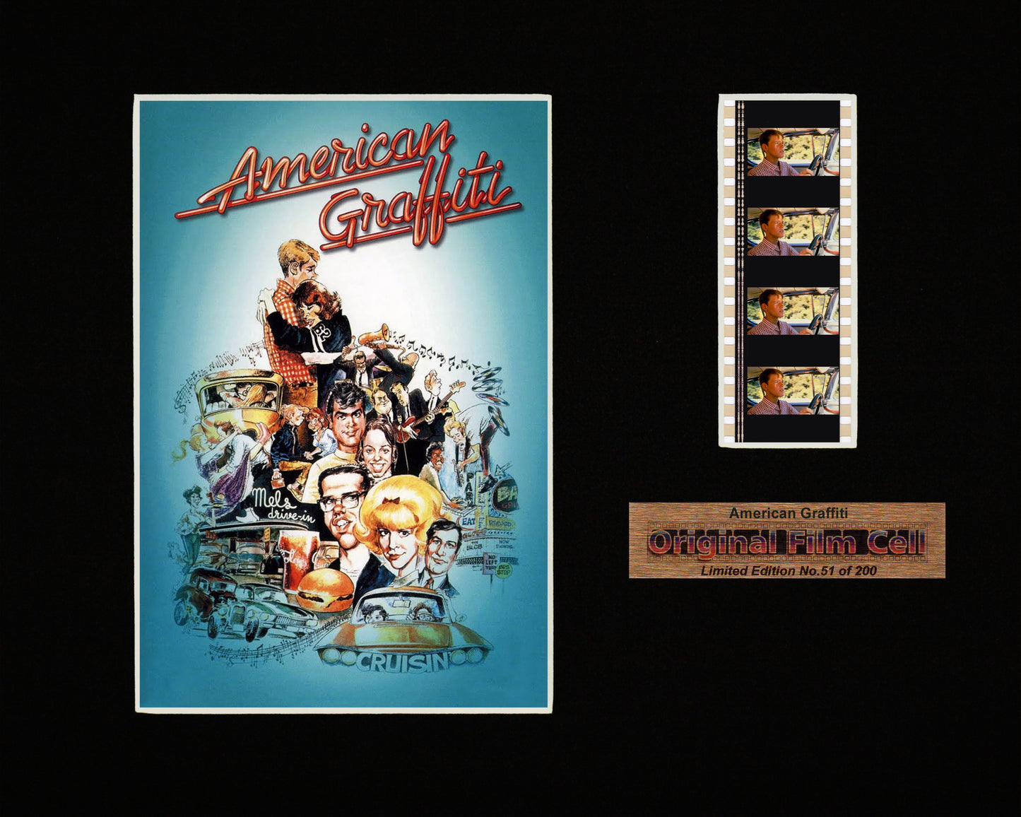 American Graffiti (1973) - Unframed single film cell picture