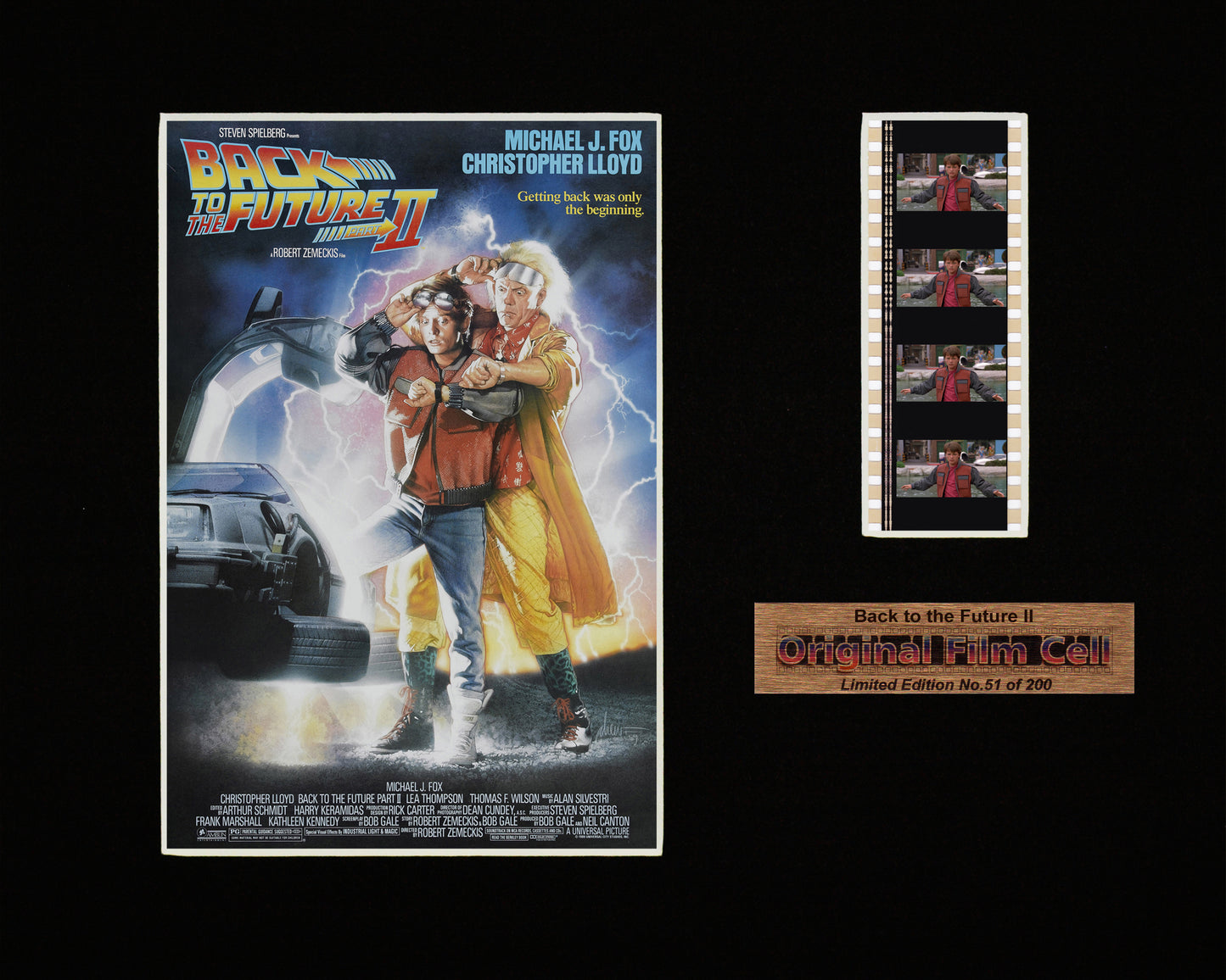 Back to the Future 2 (1989) - Unframed single film cell picture
