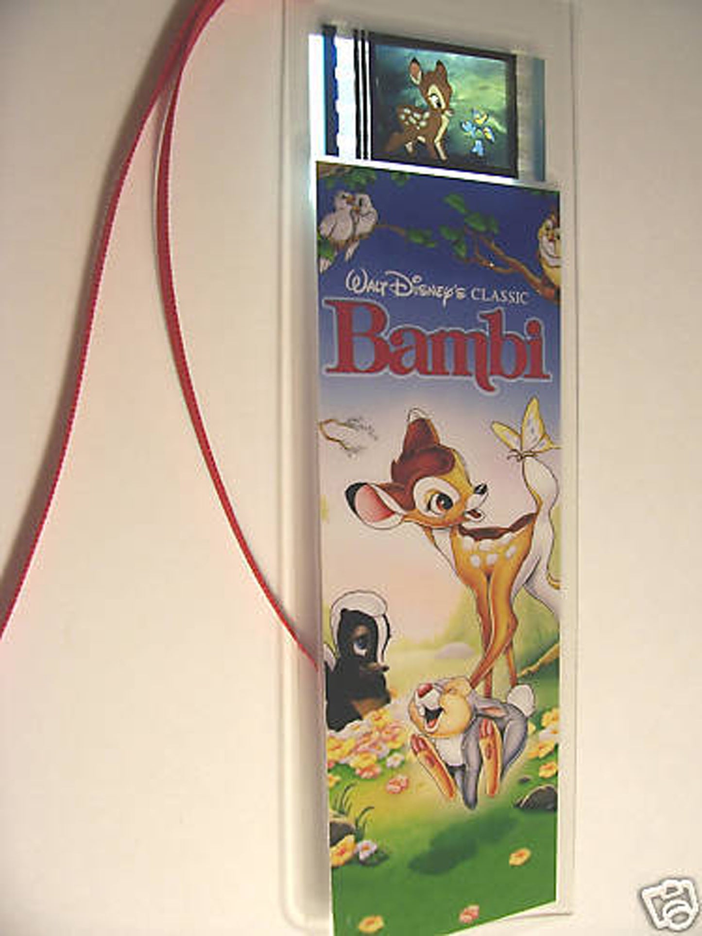 BAMBI Disney Rare Memorabilia Movie Film Cell Bookmark