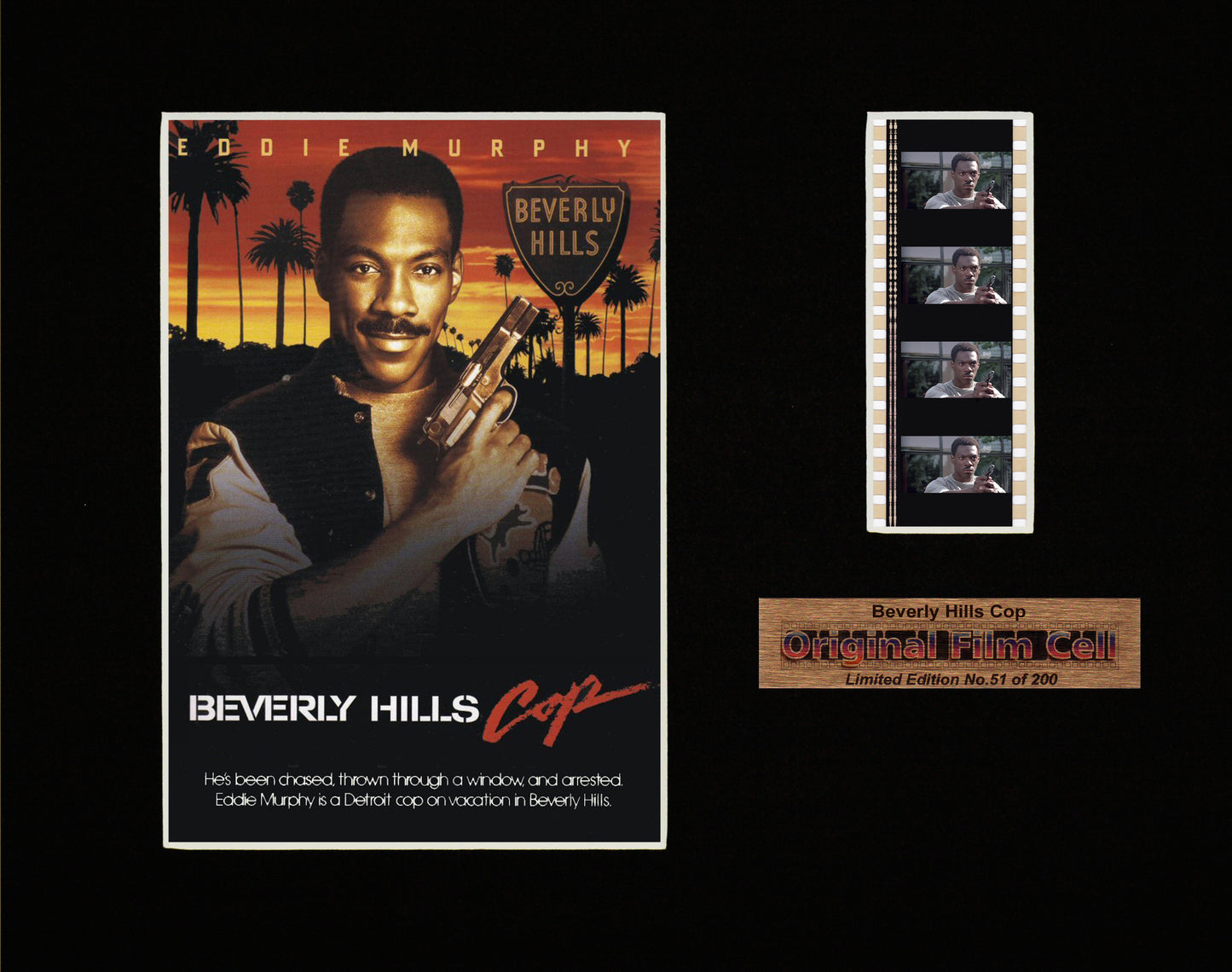 Beverly Hills Cop (1984) - Unframed single film cell picture