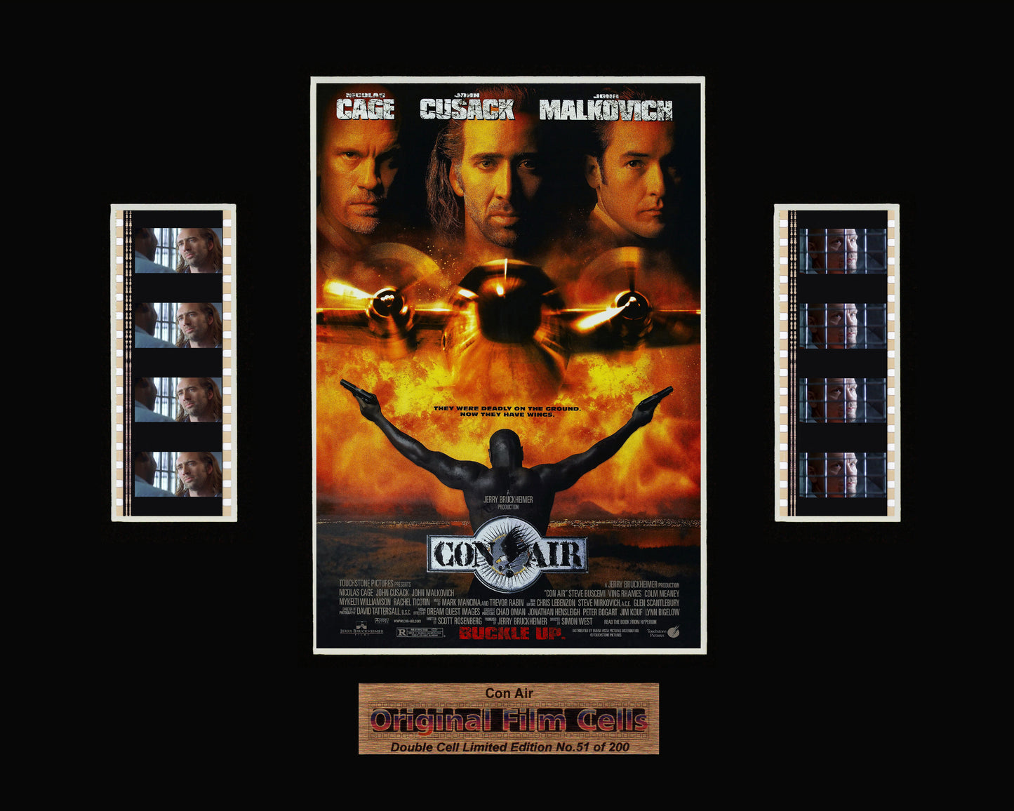 Con Air (1997) - Unframed double film cell presentation
