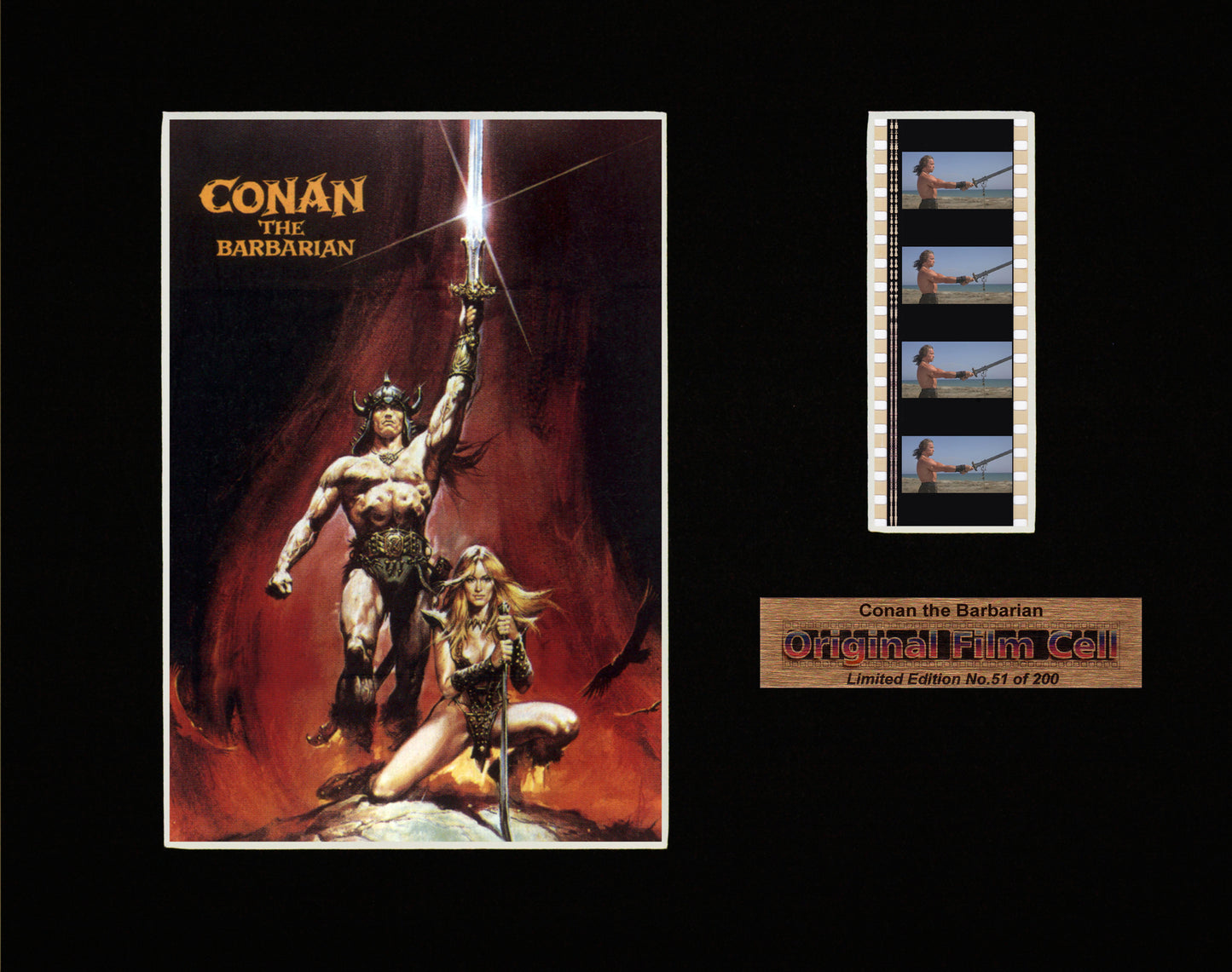Conan the Barbarian (1982) - Unframed single film cell picture