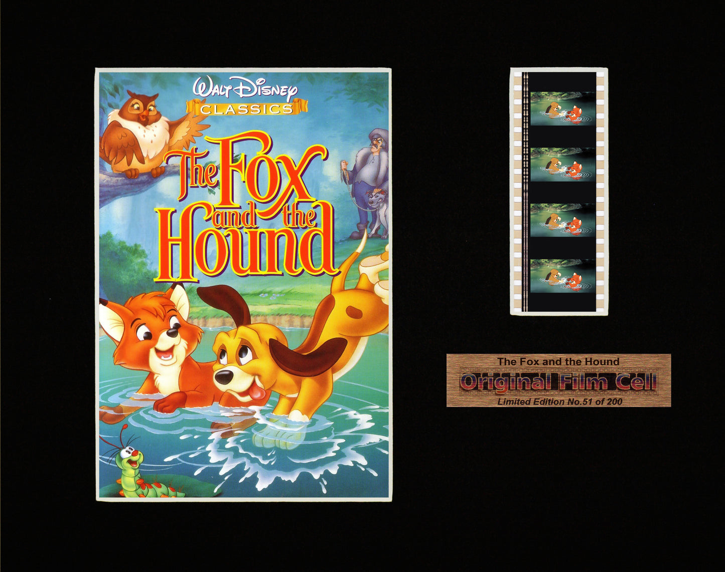 The Fox and the Hound (1981) - Disney - Unframed single film cell picture