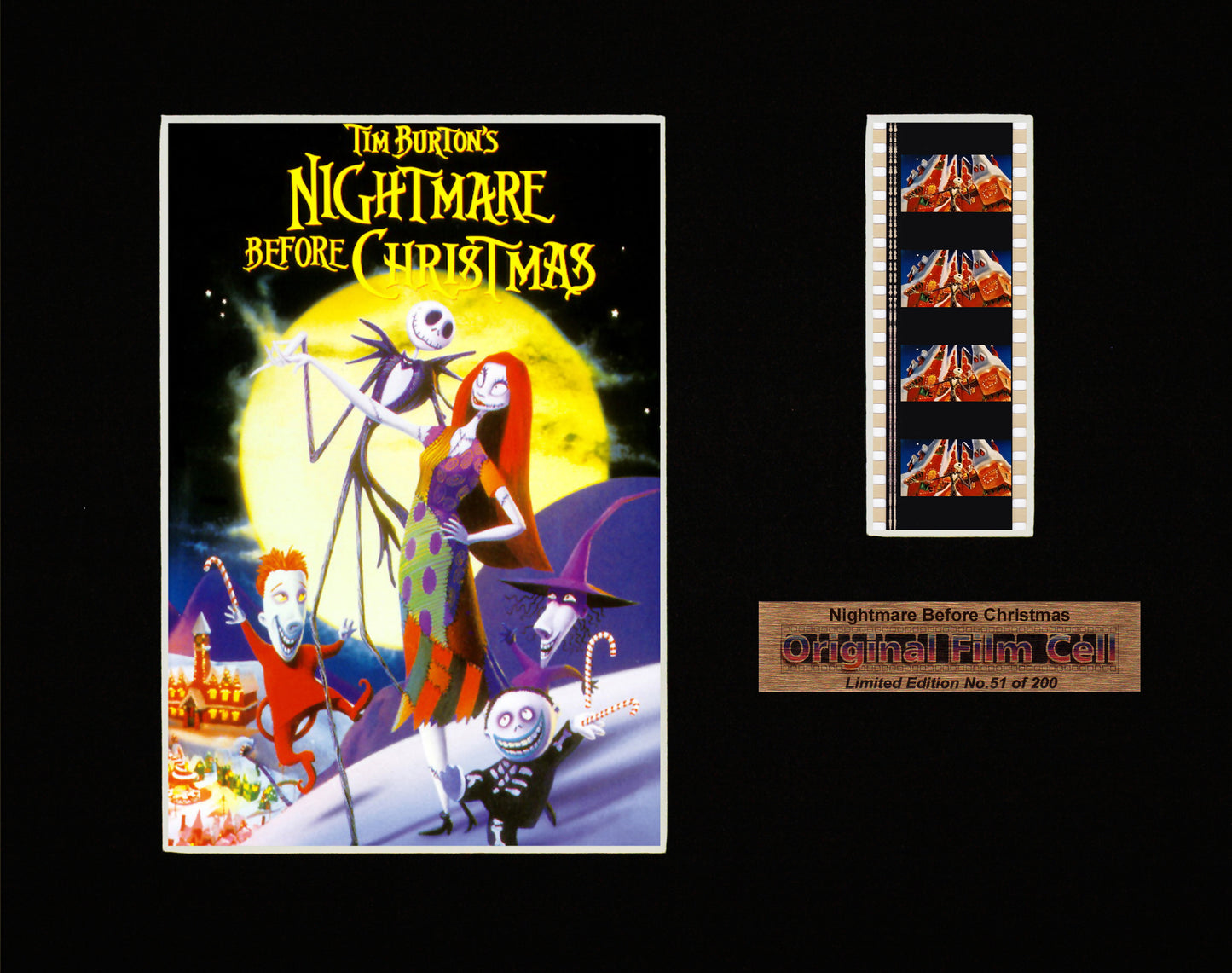 The Nightmare Before Christmas (1993) - Unframed single film cell picture