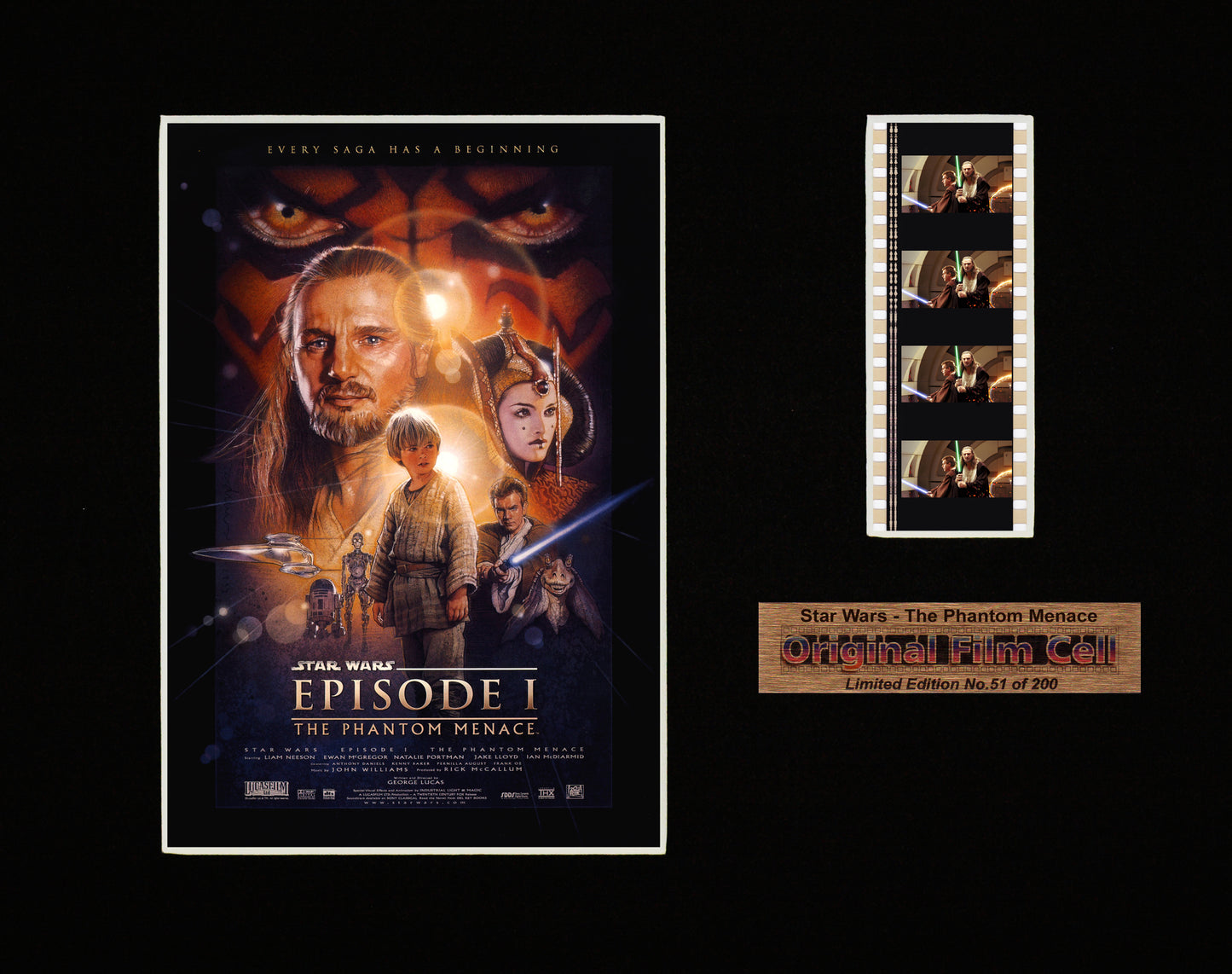 Star Wars - The Phantom Menace (1999) - Unframed single film cell picture