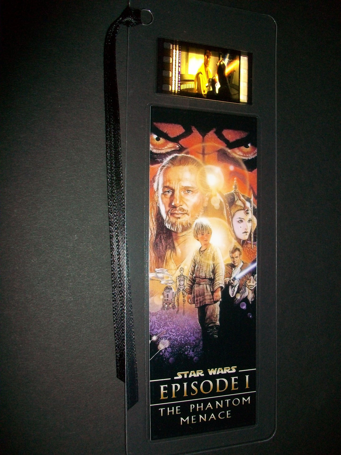 STAR WARS - The Phantom Menace - Rare Movie Film Cell Bookmark