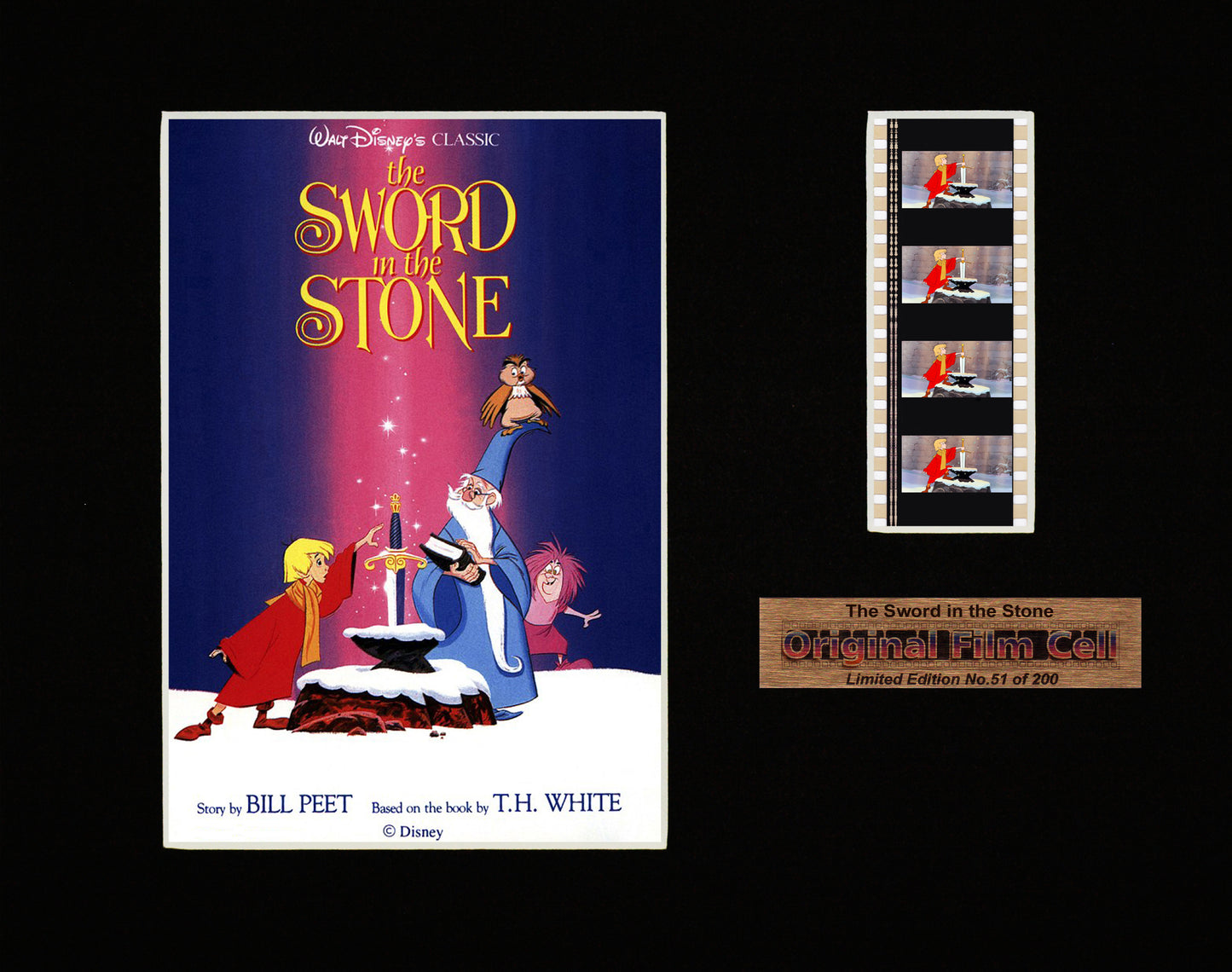 The Sword in the Stone (1963) - Disney - Unframed single film cell picture