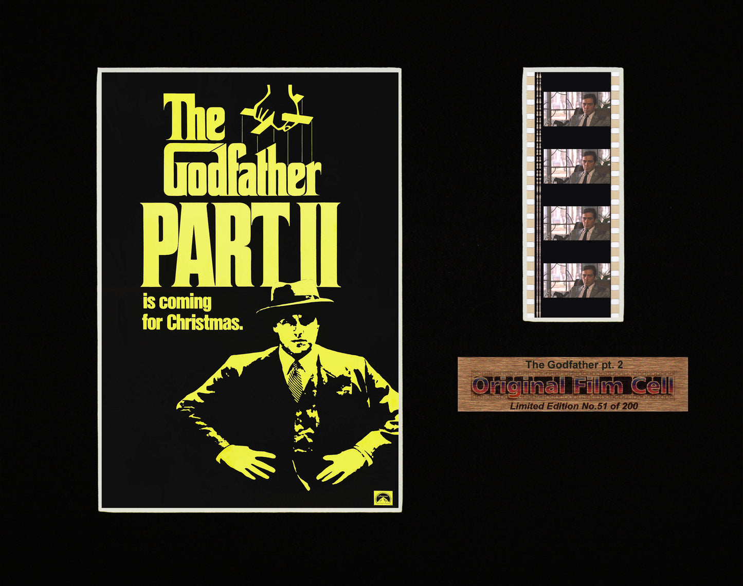 The Godfather part 2 (1974) - Unframed single film cell picture