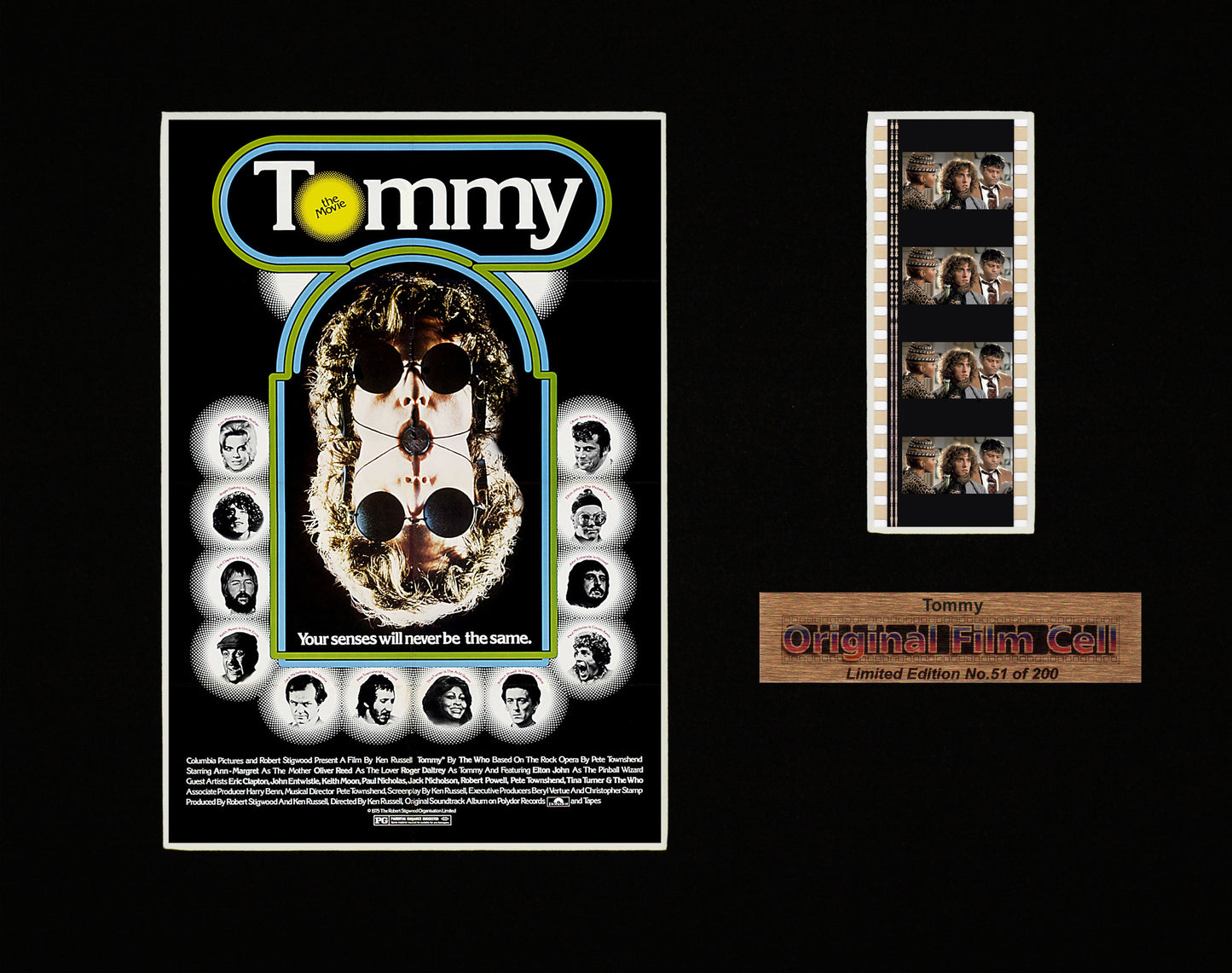 Tommy - The Who (1975) - Unframed single film cell presentation