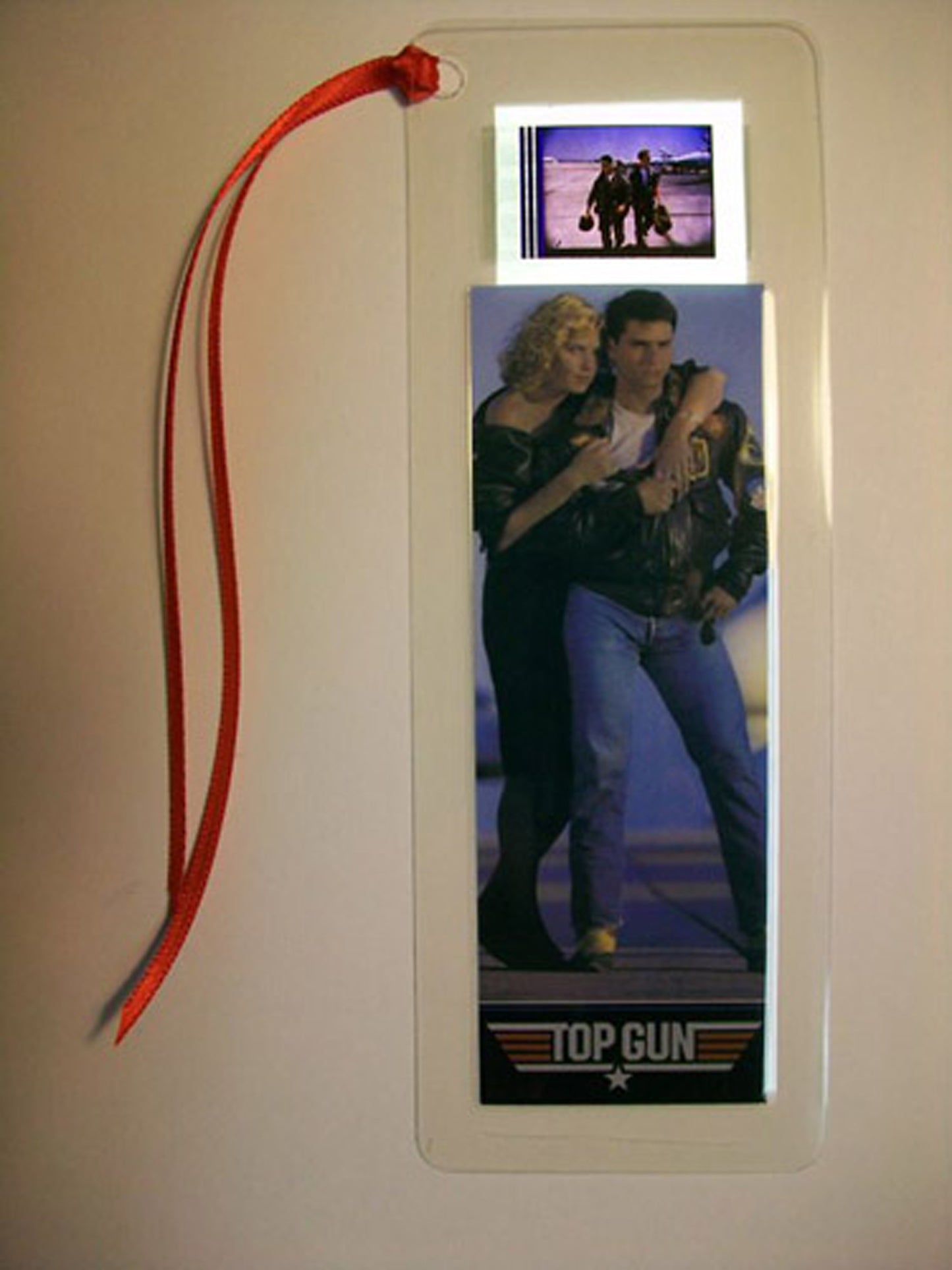 TOP GUN Rare Movie Film Cell Bookmark