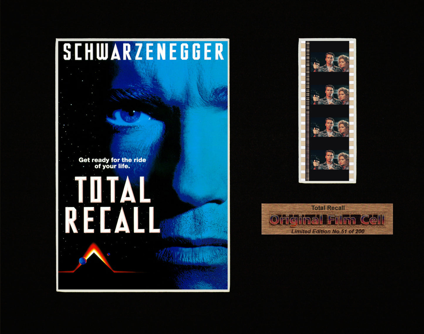 Total Recall (1990) - Unframed single film cell presentation