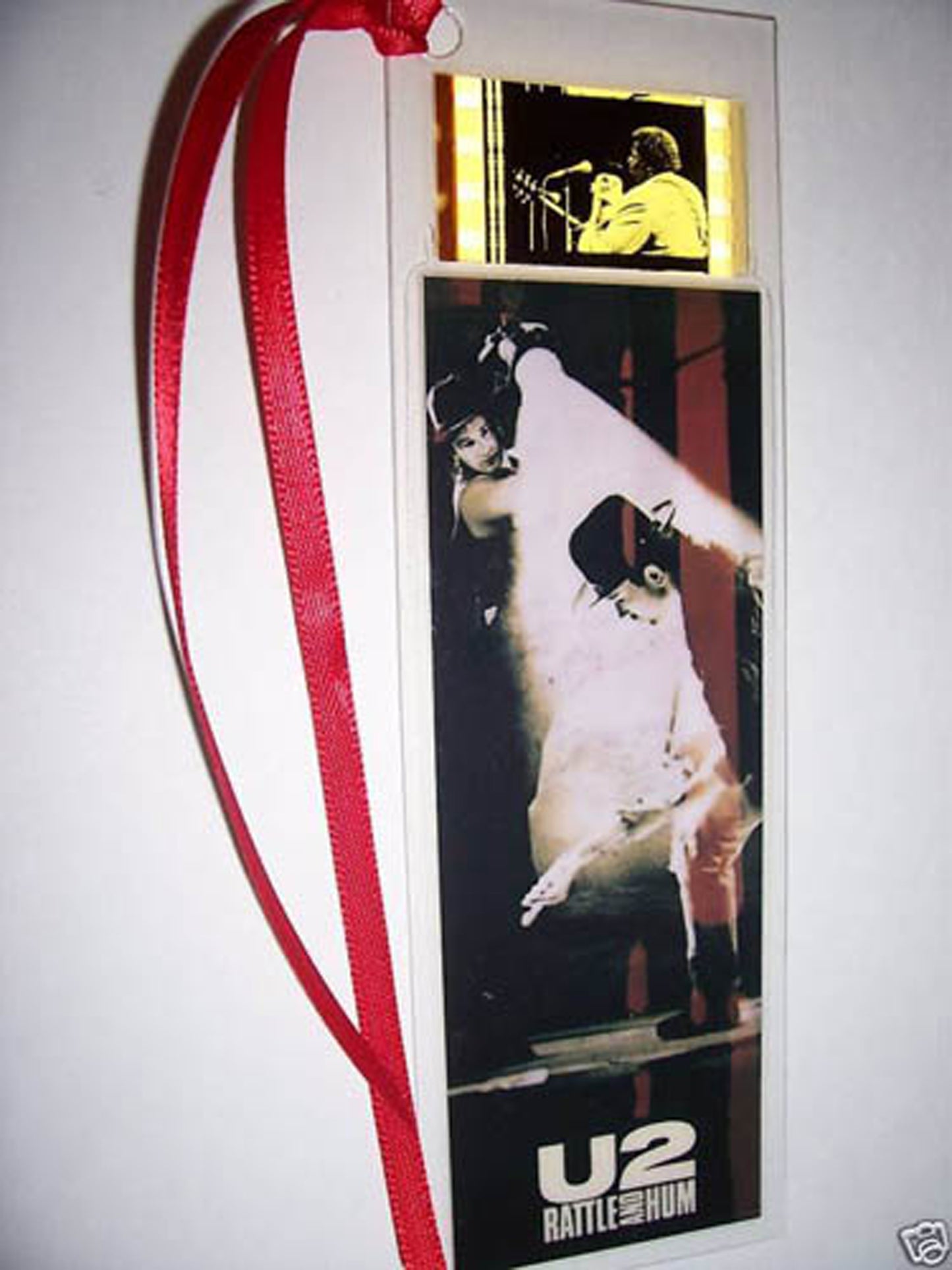 U2 Rattle and Hum Rare Movie Film Cell Bookmark