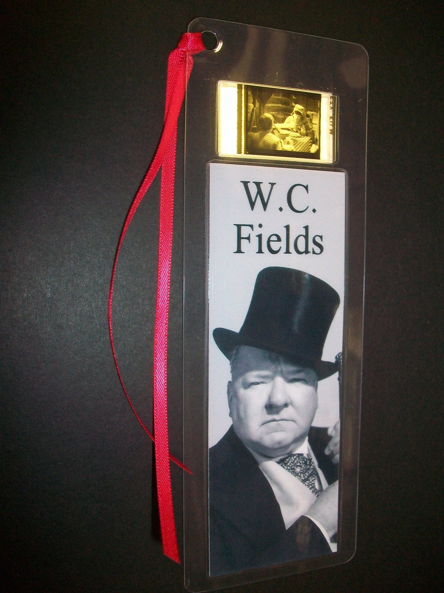 W.C. FIELDS Rare Movie Film Cell Bookmark