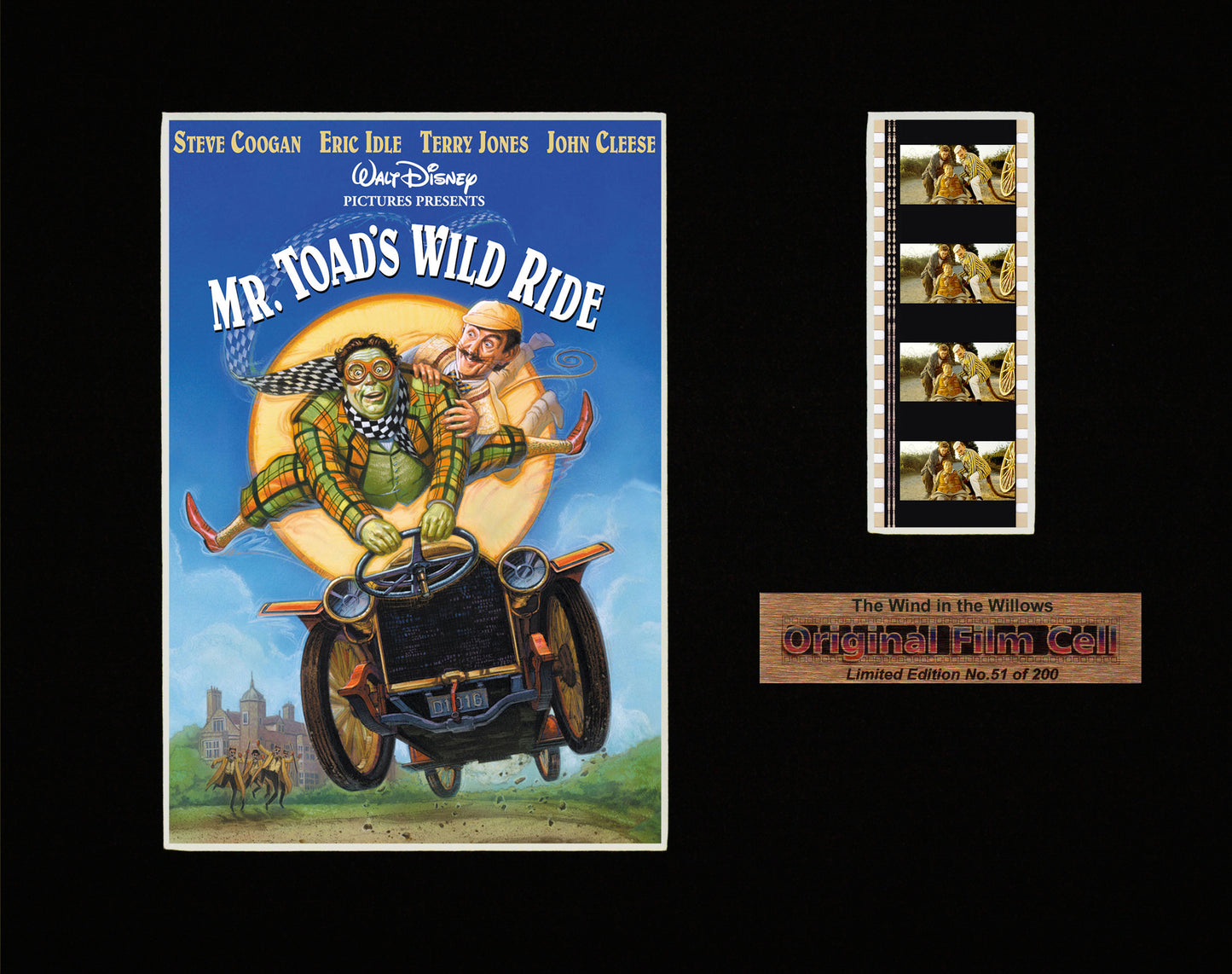 The Wind in the Willows - 1996 - (Mr. Toad's Wild Ride) - Unframed film cell pic