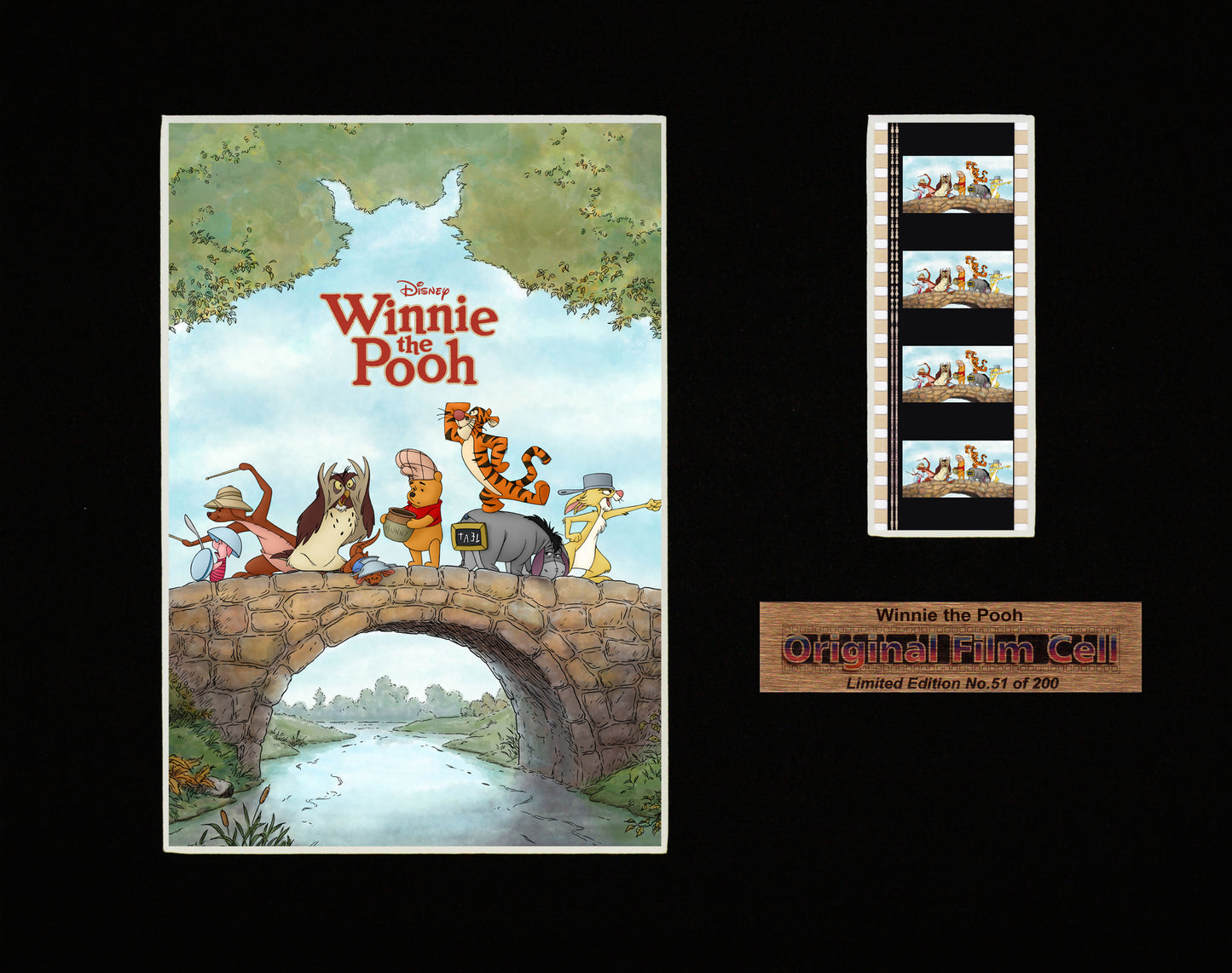 Winnie the Pooh (2011) - Unframed single film cell presentation