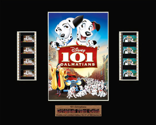 101 Dalmatians (1961) - Series B -Disney- Unframed double film cell presentation