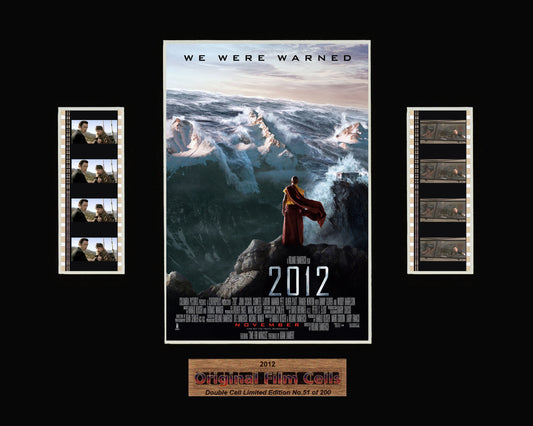 2012 (2009)- Unframed double film cell presentation