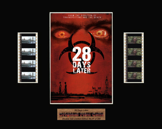 28 Days Later (2002) - Unframed double film cell presentation