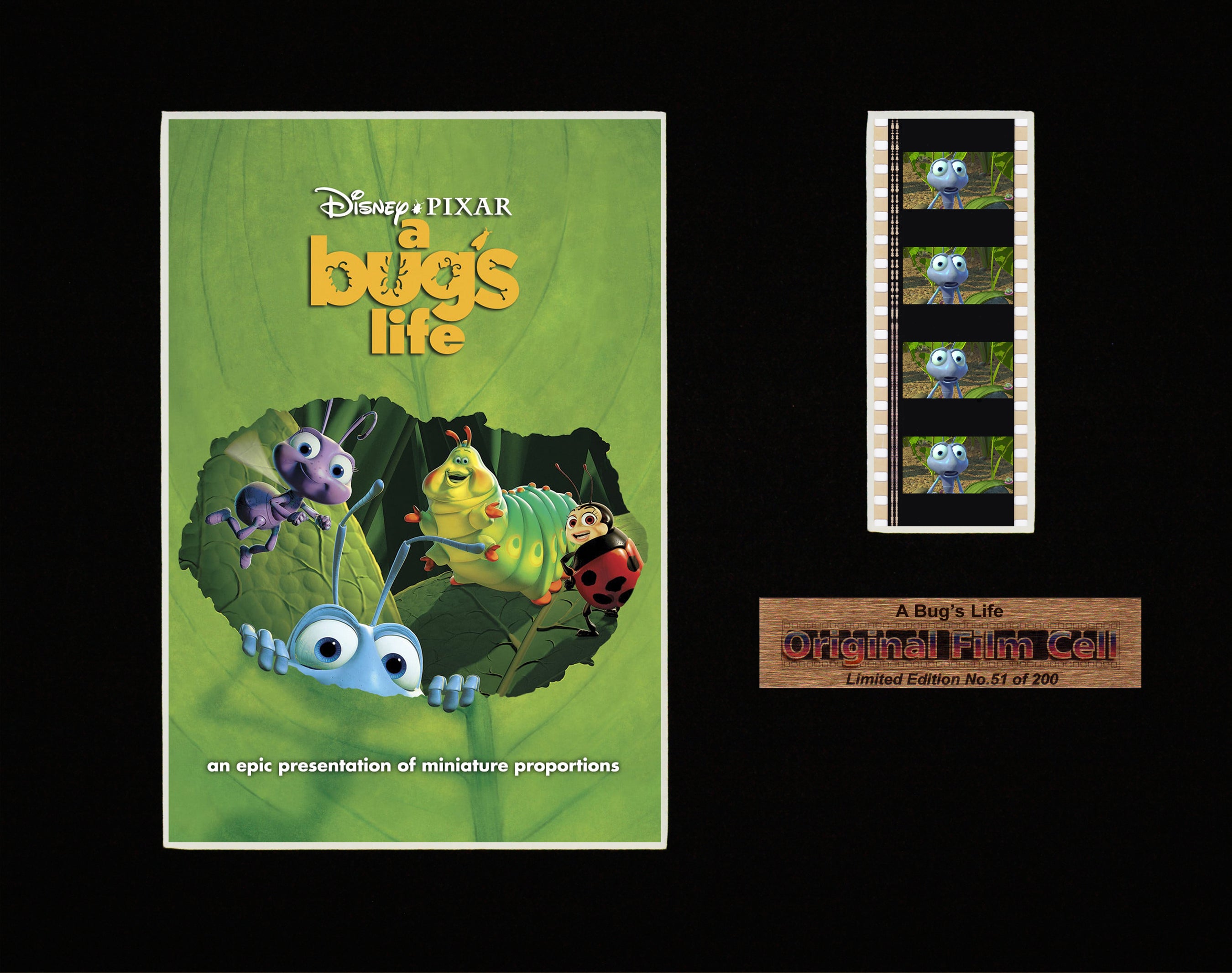 A Bug's Life (1998) - - Unframed single film cell picture