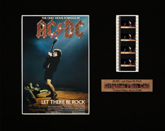 AC/DC - Let There Be Rock (1980) - Unframed single film cell picture