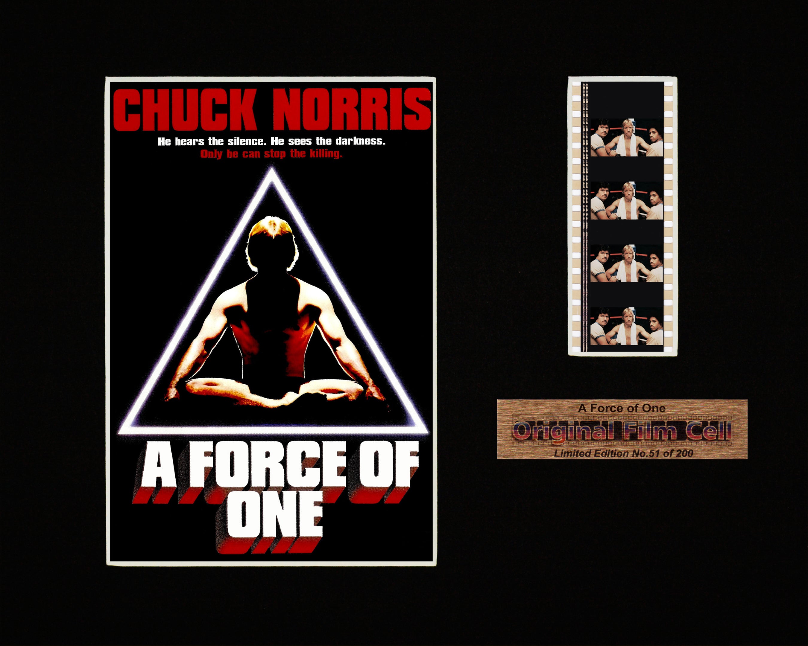 A Force of One (1979) - Chuck Norris - Unframed single film cell picture