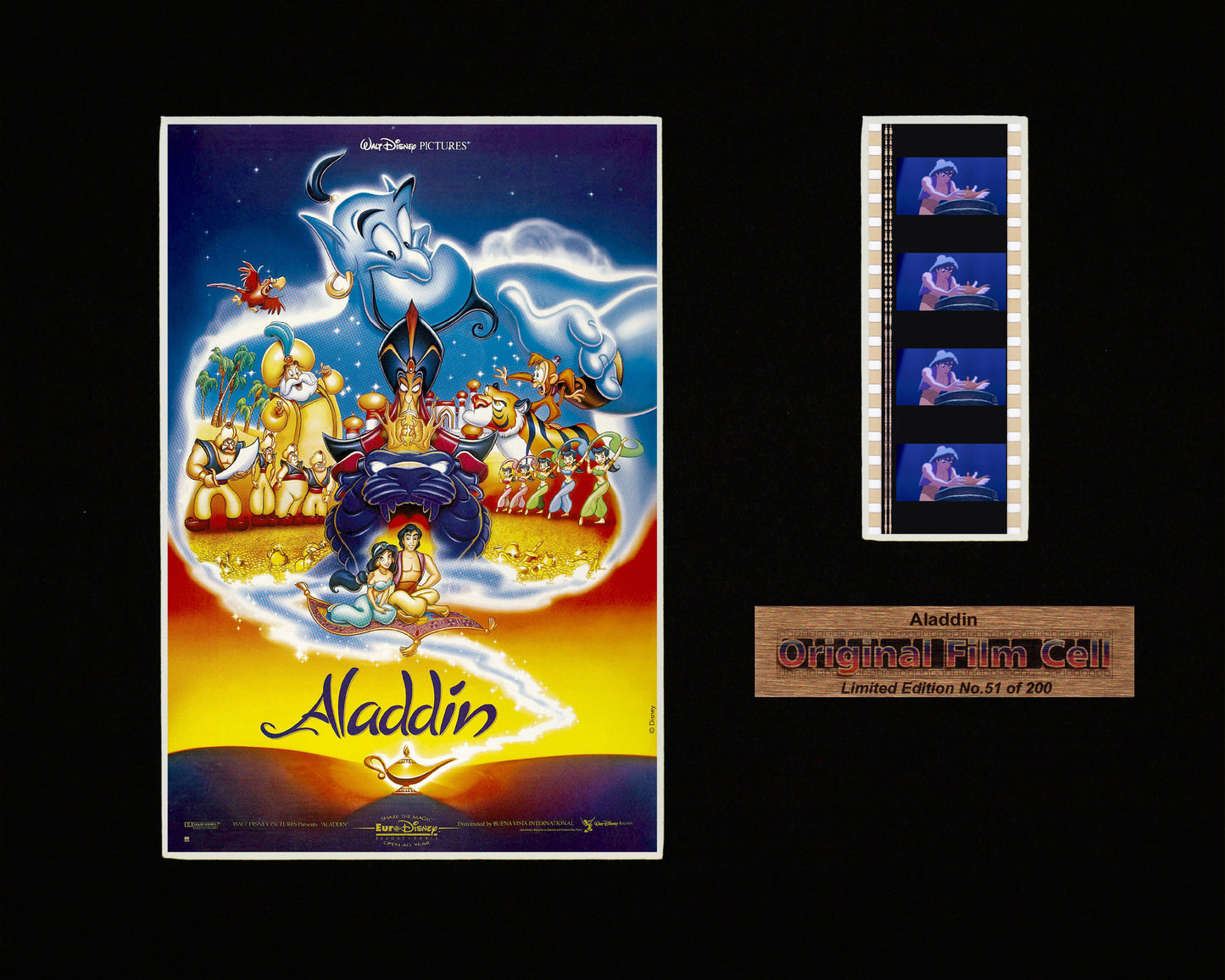 Aladdin (1992) - Disney - Unframed single film cell picture