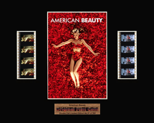 American Beauty (1999) - Unframed double film cell presentation