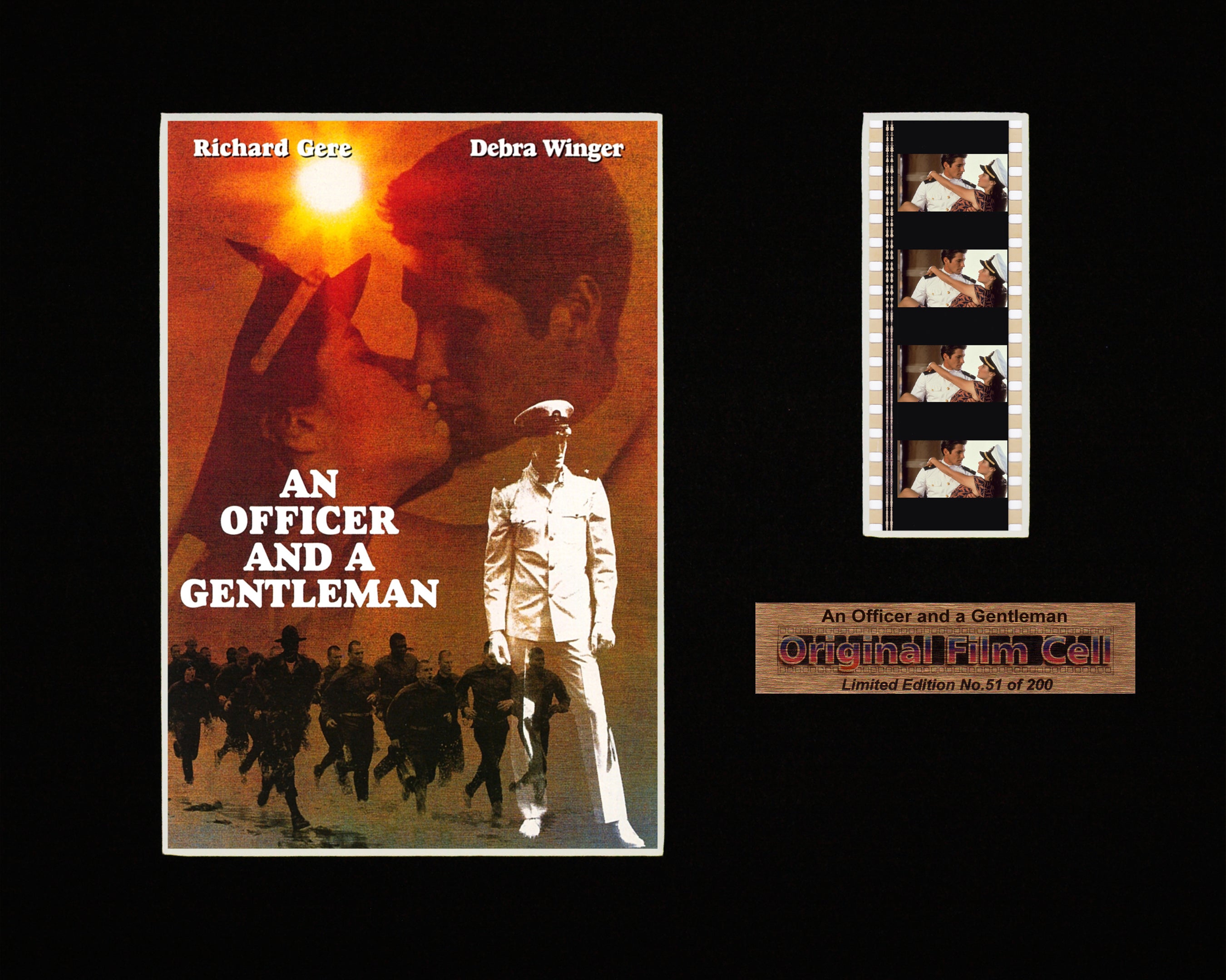 An Officer and a Gentleman (1982) - Unframed single film cell picture