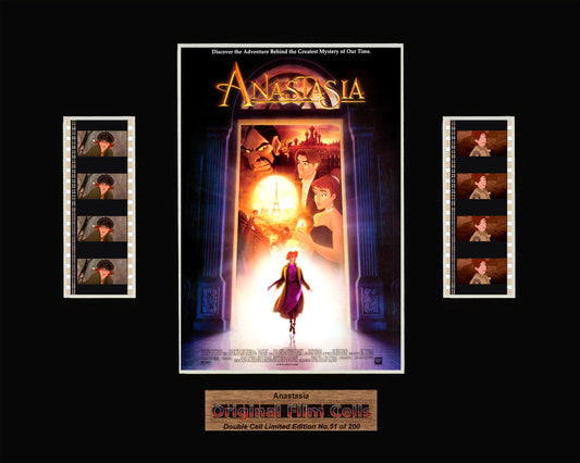 Anastasia (1997) - Unframed double film cell presentation