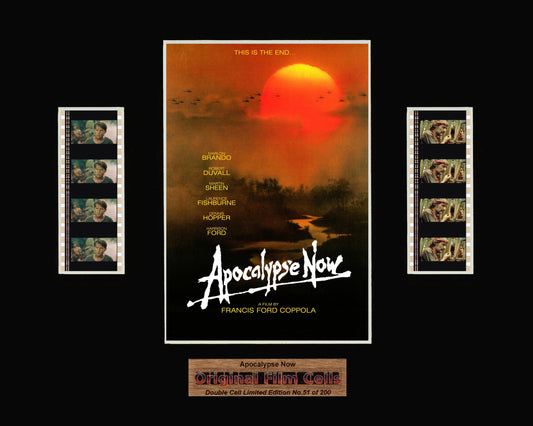 Apocalypse Now (1979) - Unframed double film cell presentation