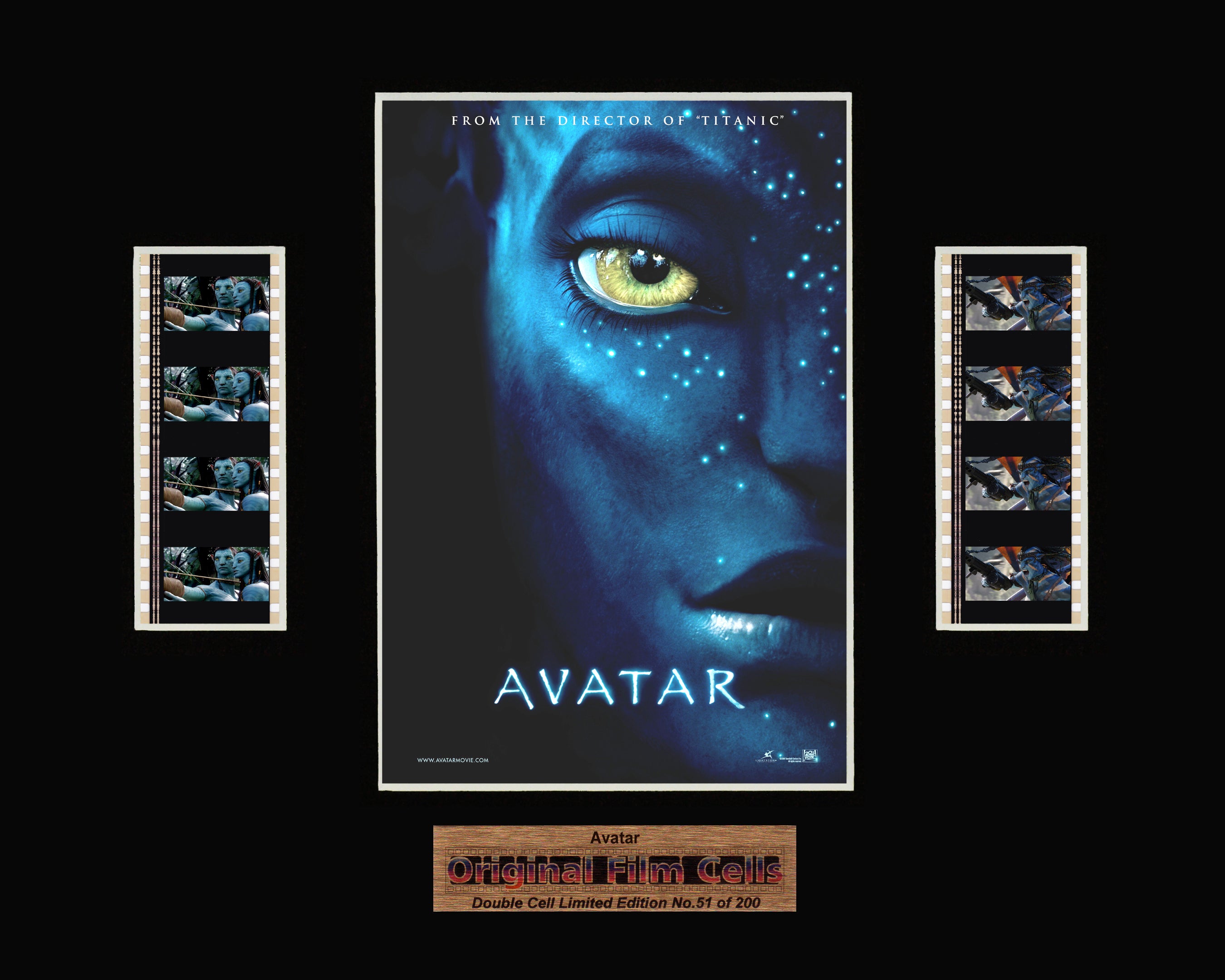 Avatar (2009) - Unframed double film cell presentation