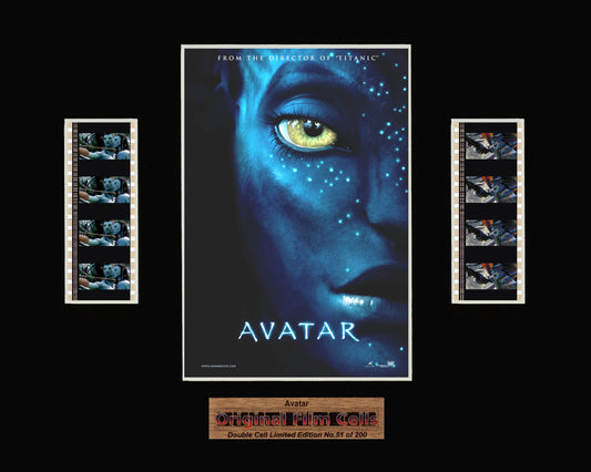 Avatar (2009) - Unframed double film cell presentation