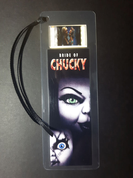 BRIDE OF CHUCKY Movie Memorabilia Film Cell Bookmark