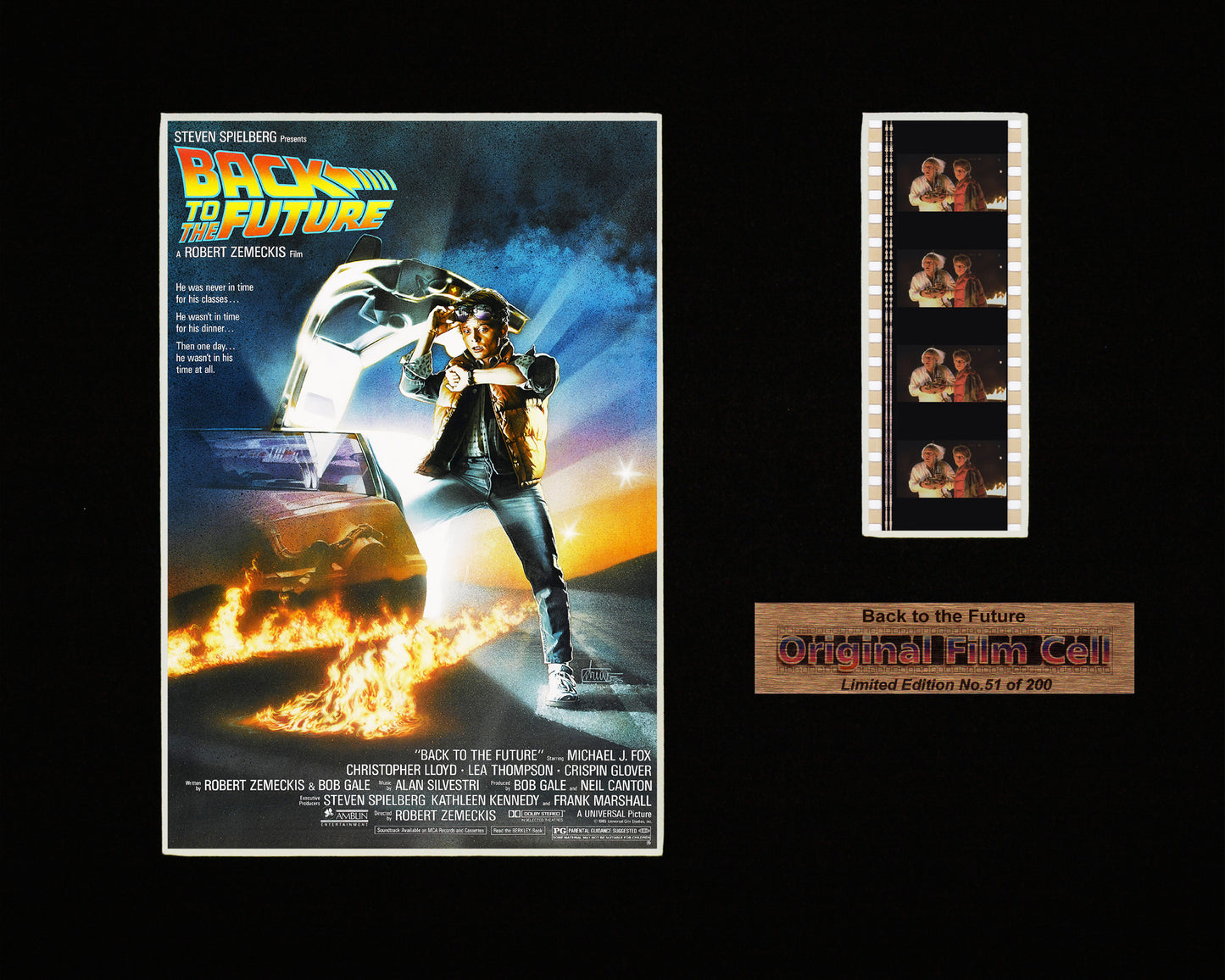 Back to the Future (1985) - Unframed single film cell picture