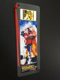 BACK to the FUTURE 2 Michael J. Fox Rare Movie Film Cell Bookmark
