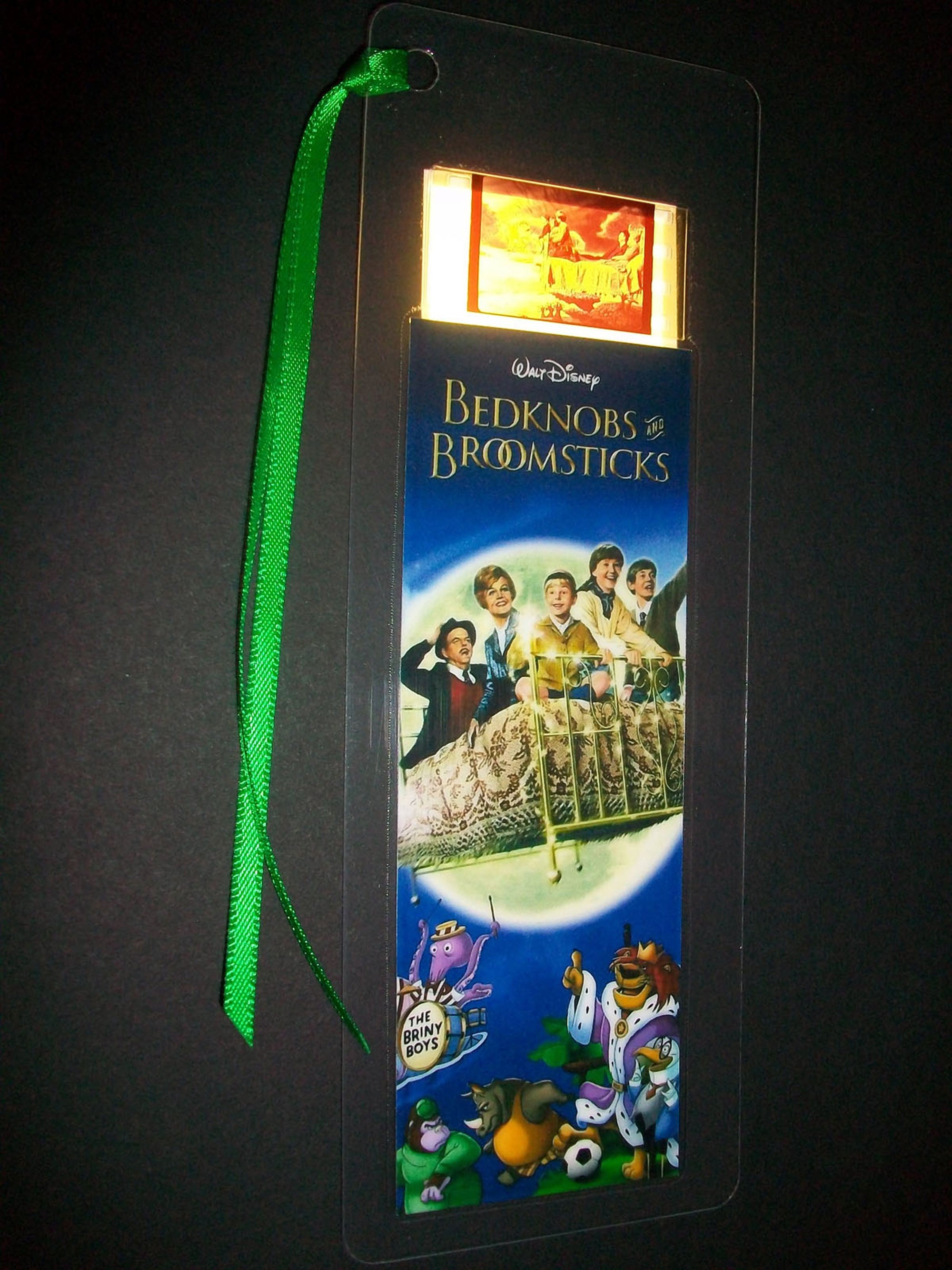 BEDKNOBS & BROOMSTICKS Disney Movie Film Cell Bookmark