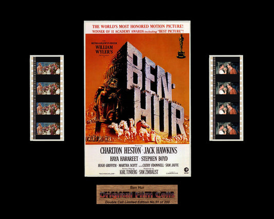 Ben Hur (1959) - Unframed double film cell presentation