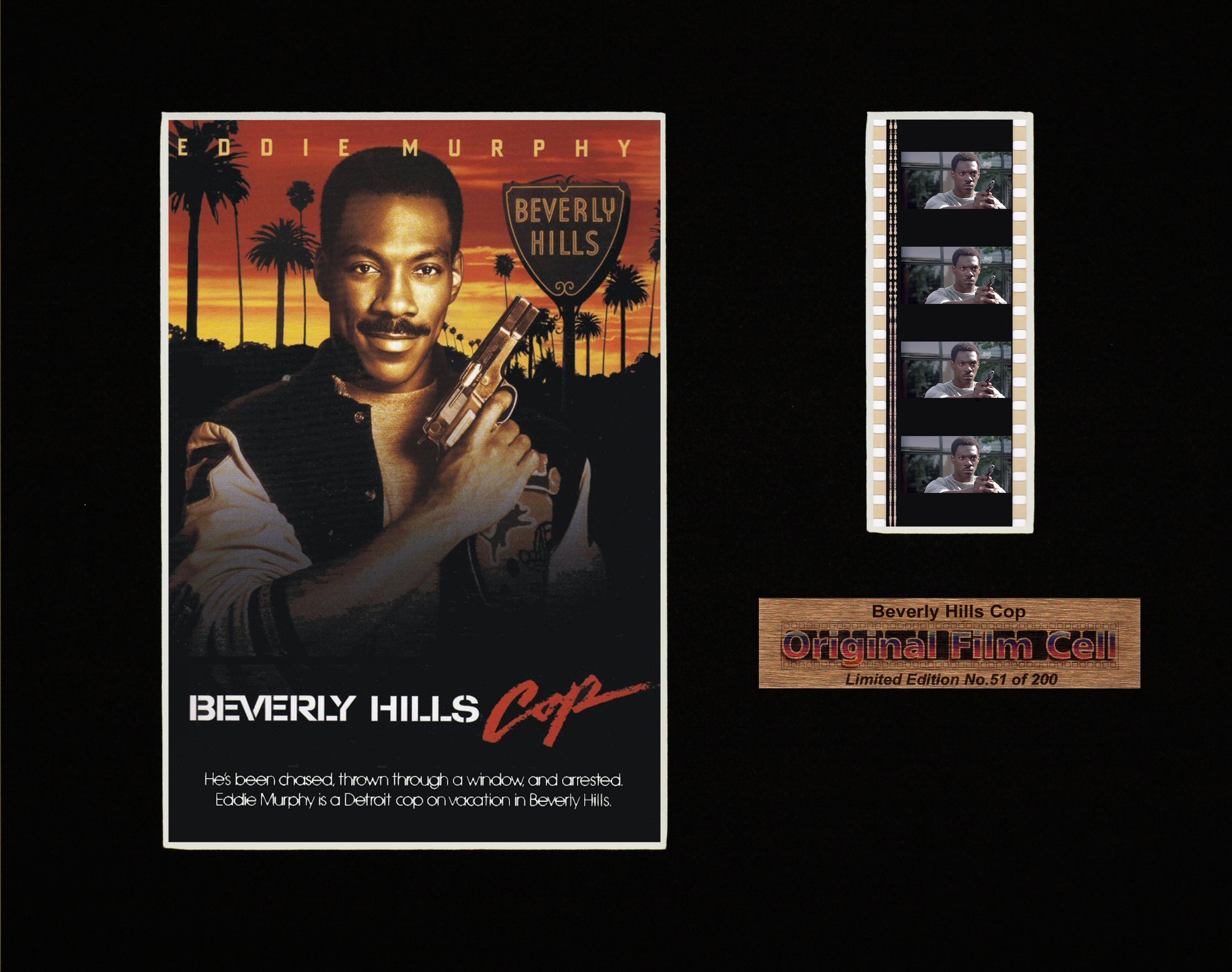 Beverly Hills Cop (1984) - Unframed single film cell picture