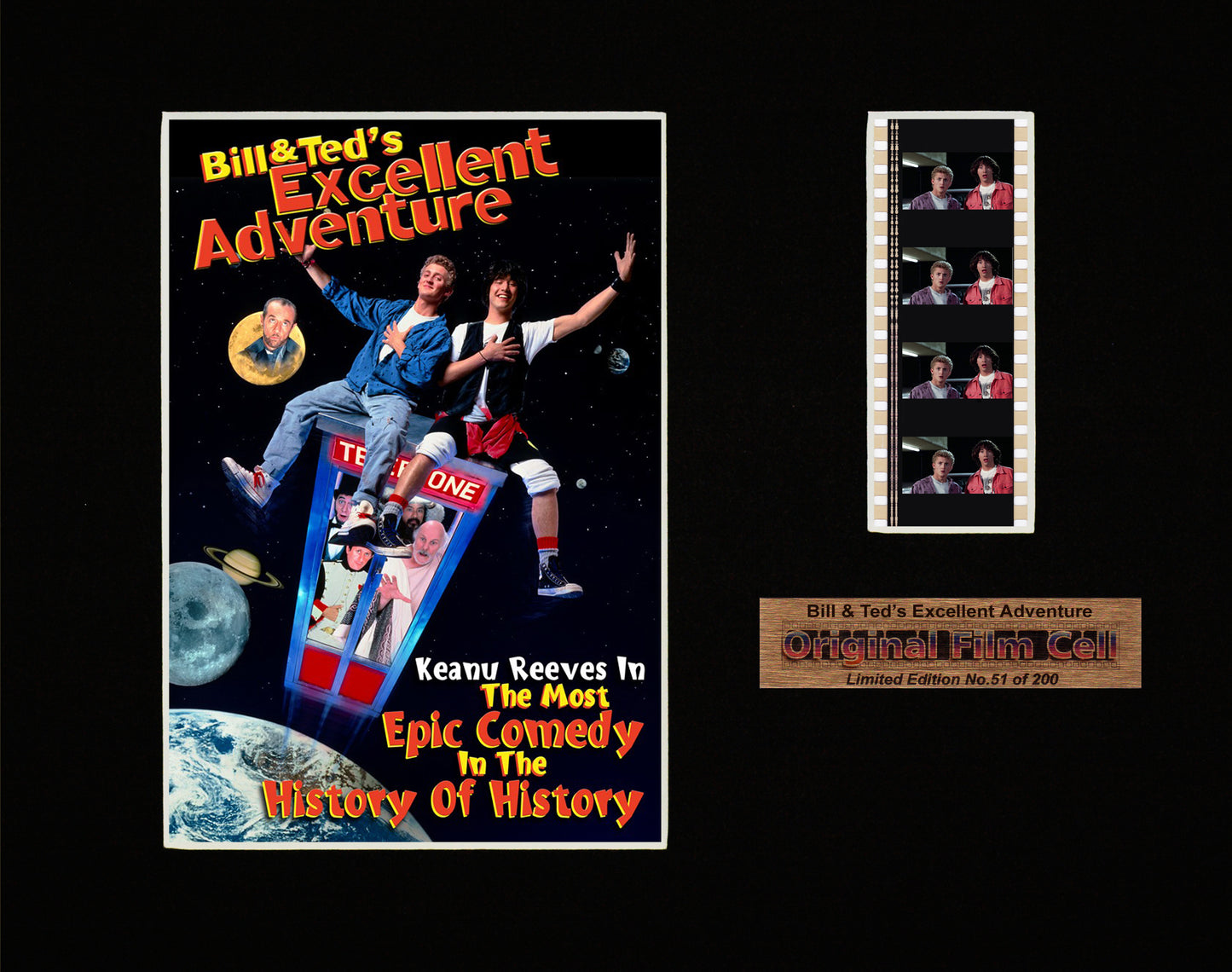 Bill and Ted's Excellent Adventure (1989) - Unframed single film cell picture