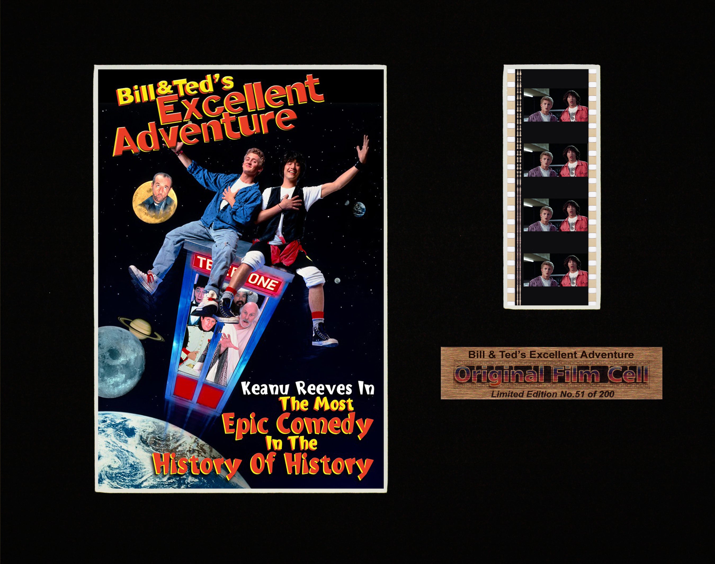 Bill and Ted's Excellent Adventure (1989) - Unframed single film cell picture