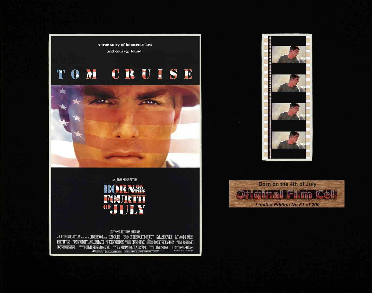 Born on the Fourth of July (1989) - Unframed single film cell picture