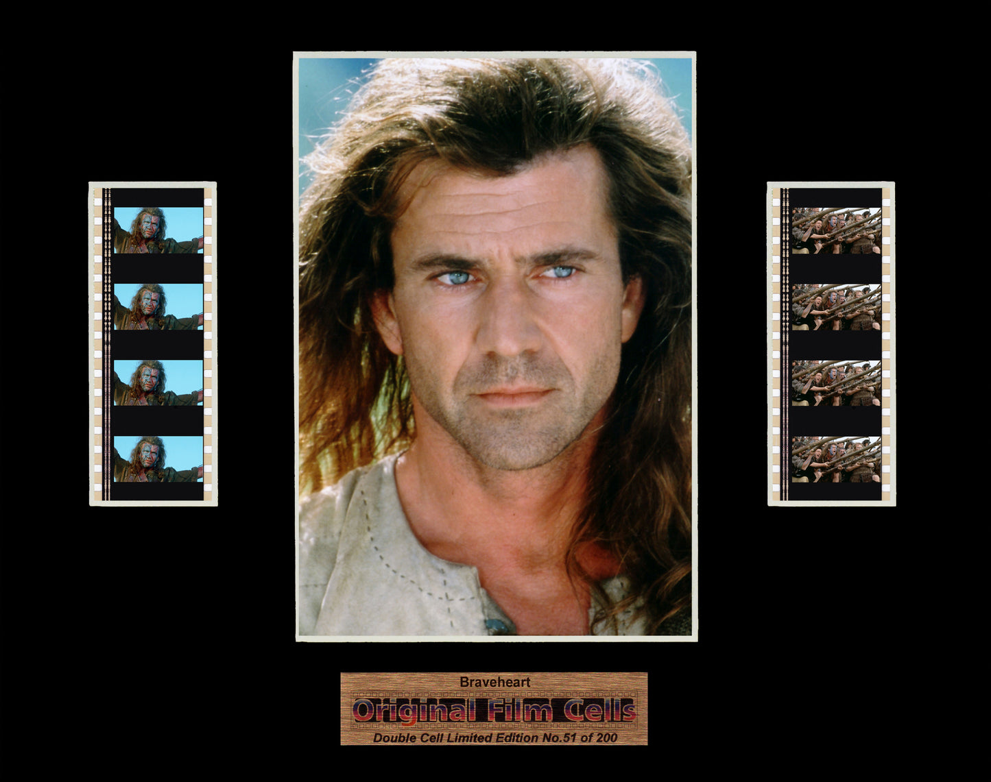 Braveheart (1995) - Unframed double film cell presentation