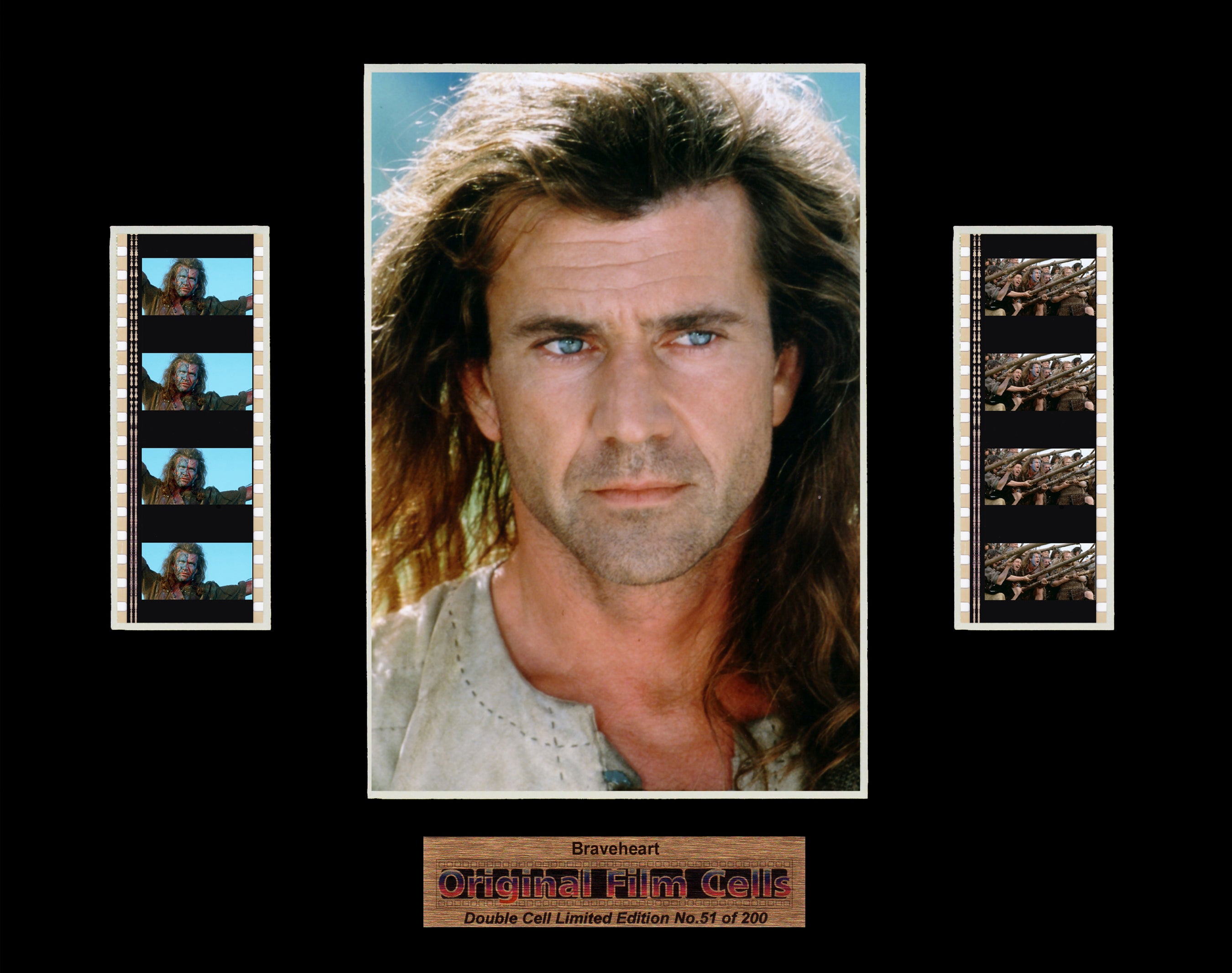 Braveheart (1995) - Unframed double film cell presentation
