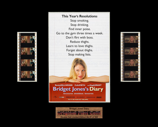 Bridget Jones's Diary (2001) - Unframed double film cell presentation