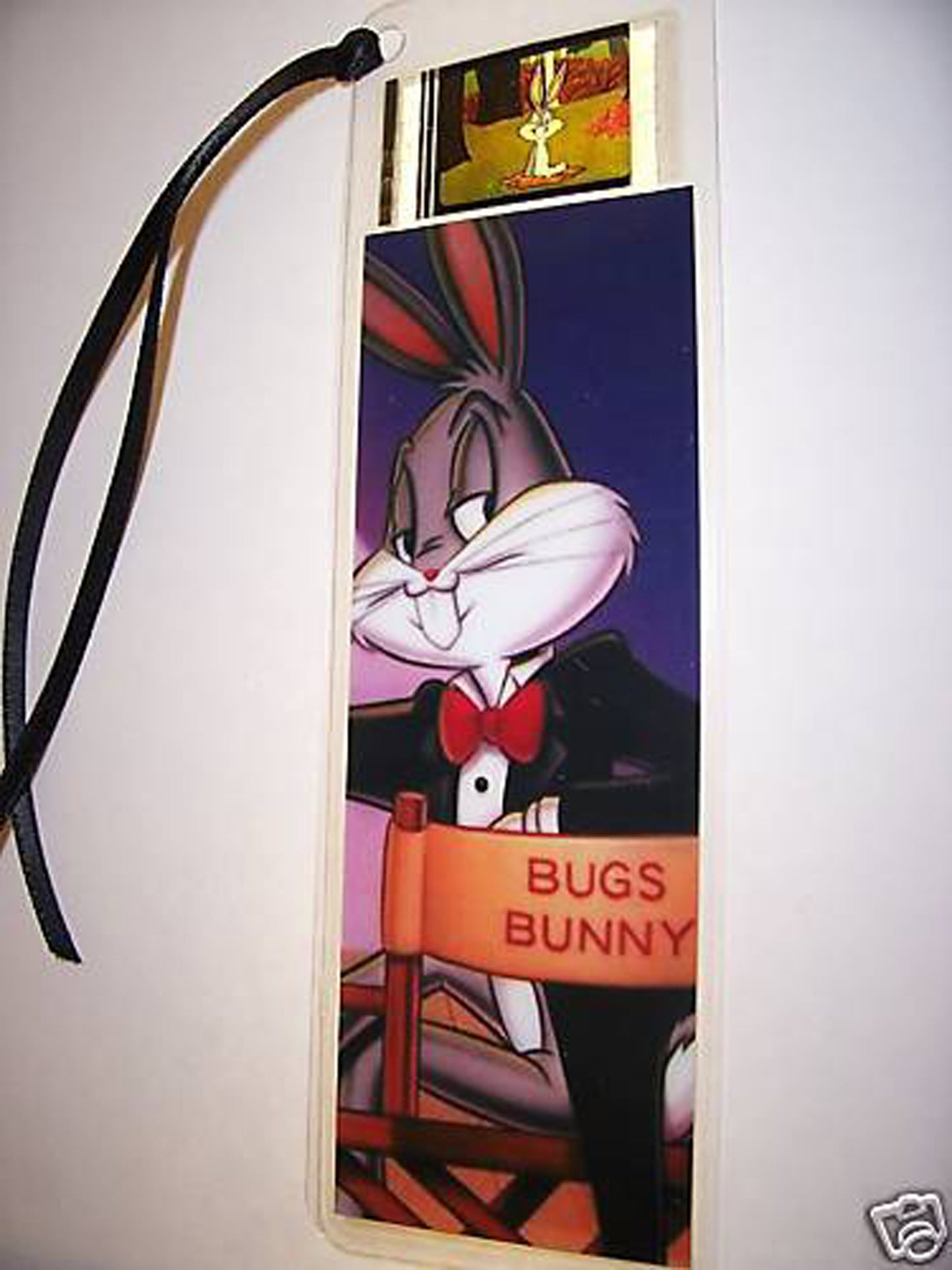 BUGS BUNNY Movie Memorabilia Film Cell Bookmark