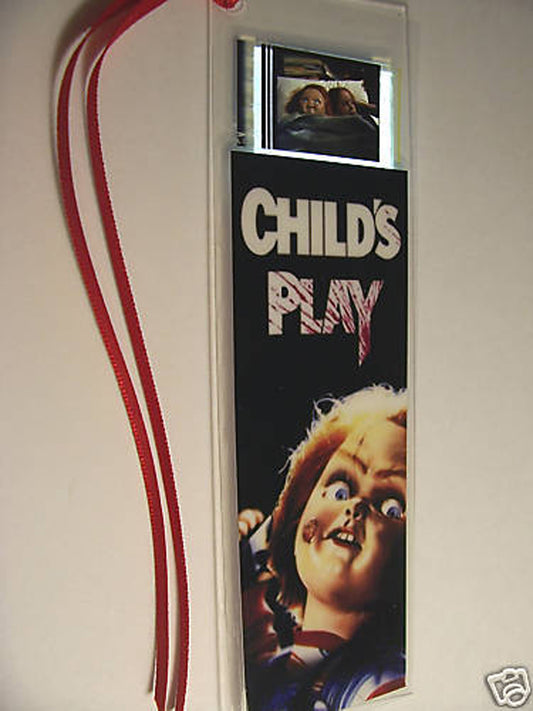 CHILD'S PLAY Chucky Horror Movie Film Cell Bookmark