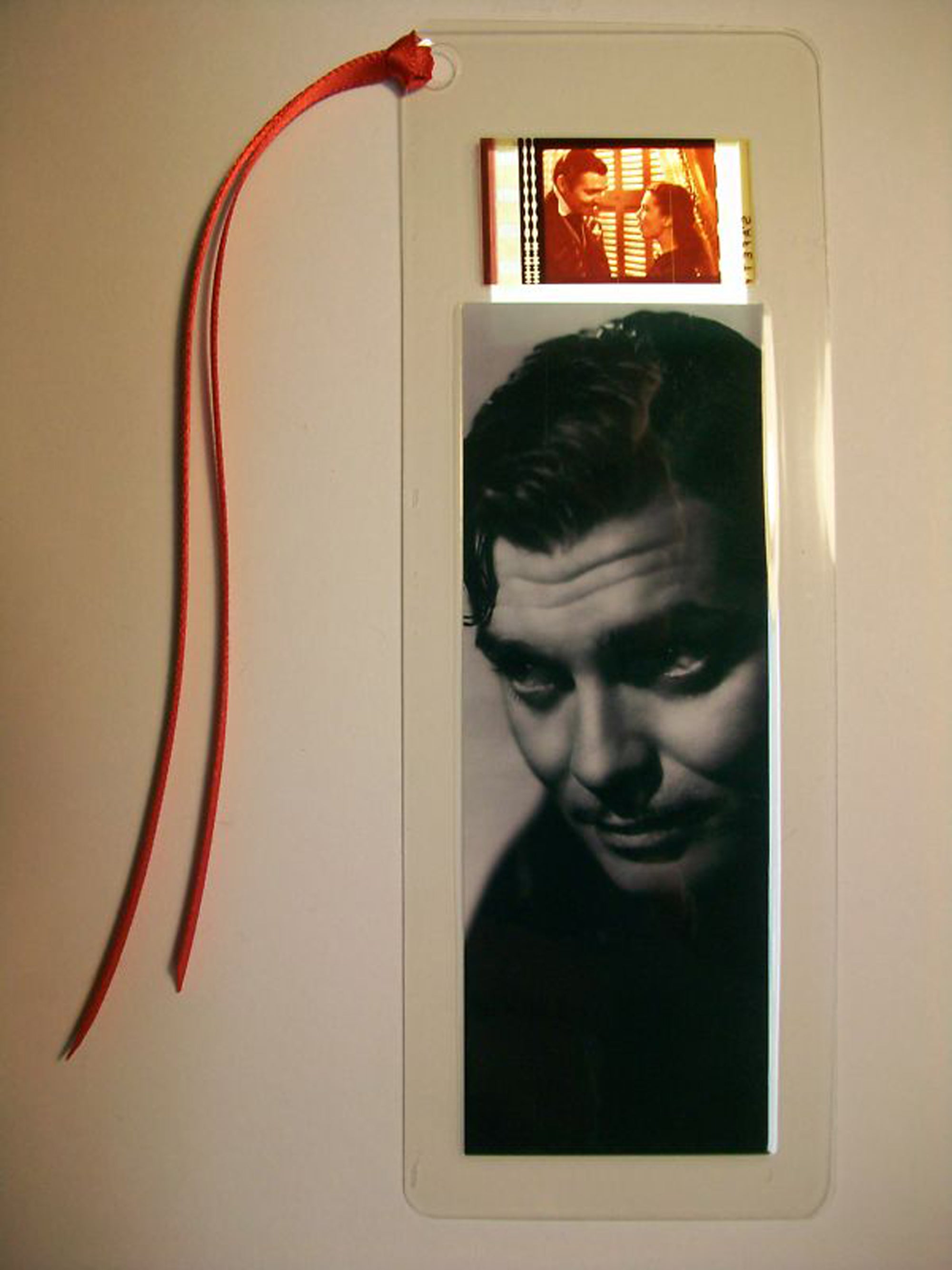 CLARK GABLE Classic Movie Film Cell Bookmark Rare