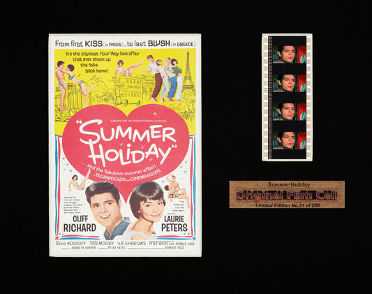 Cliff Richard - Summer Holiday (1963) - Unframed single film cell picture