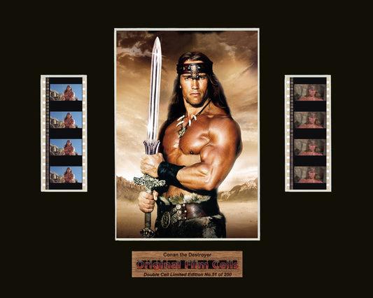 Conan the Destroyer (1984) - Unframed double film cell presentation