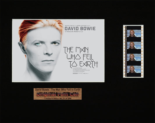 The Man Who Fell to Earth (1976) - David Bowie - Unframed single film cell pictu